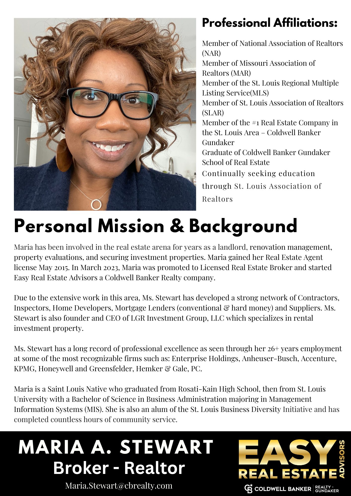 Maria Stewart ERE Realty Profile