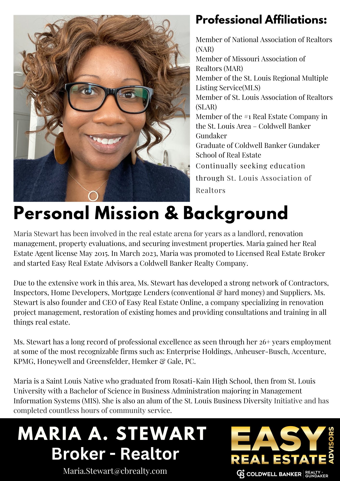 Maria Stewart ERE Realty Profile